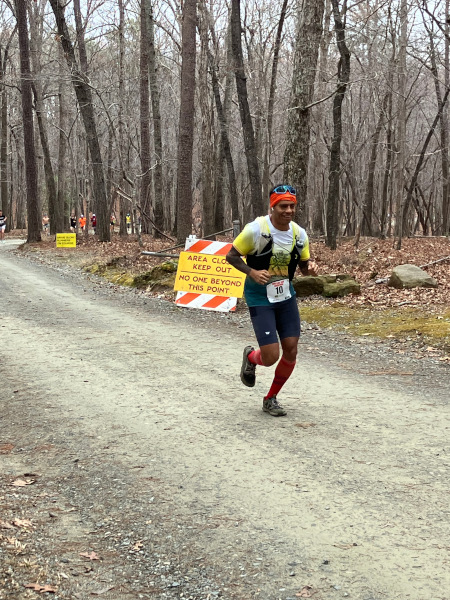Umstead Marathon Start Line